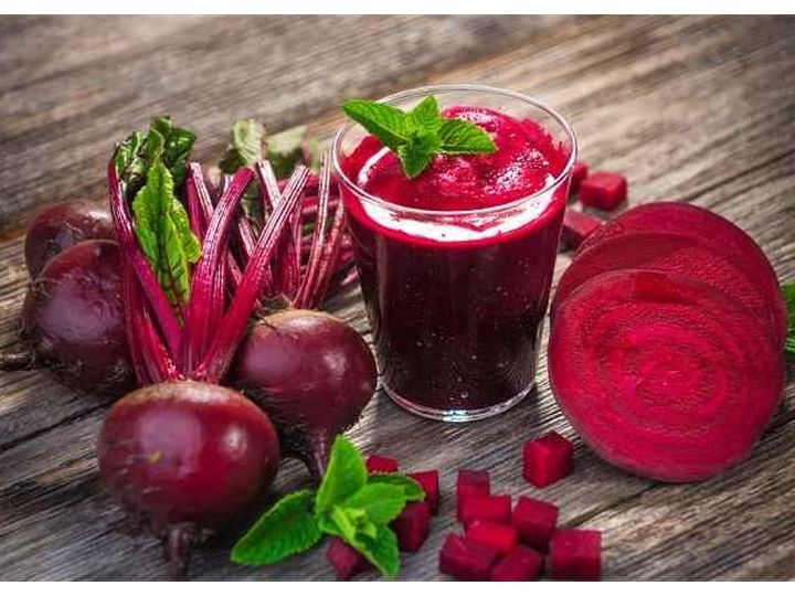 Jus Buah Bit Segar Tanpa Gula