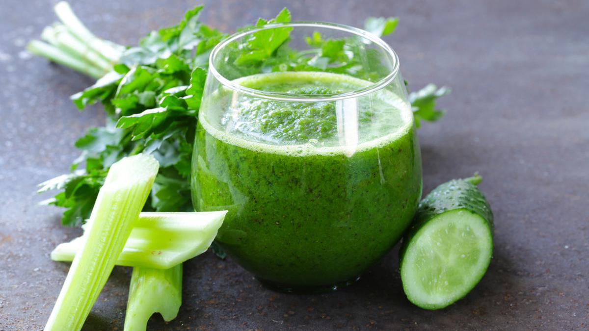 Jus Timun Seledri Segar Harian