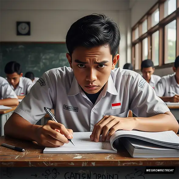 Pelajar SMA Sering Takut Gagal Saat Hadapi Ujian Nasional