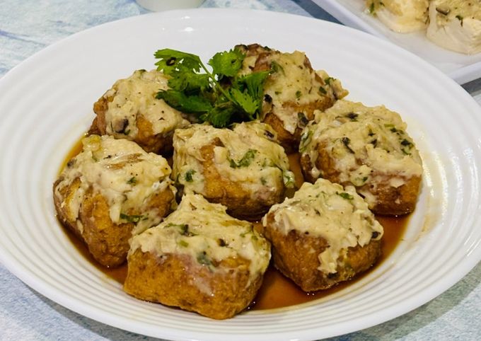 Resep Tofu Kukus Saus Wijen