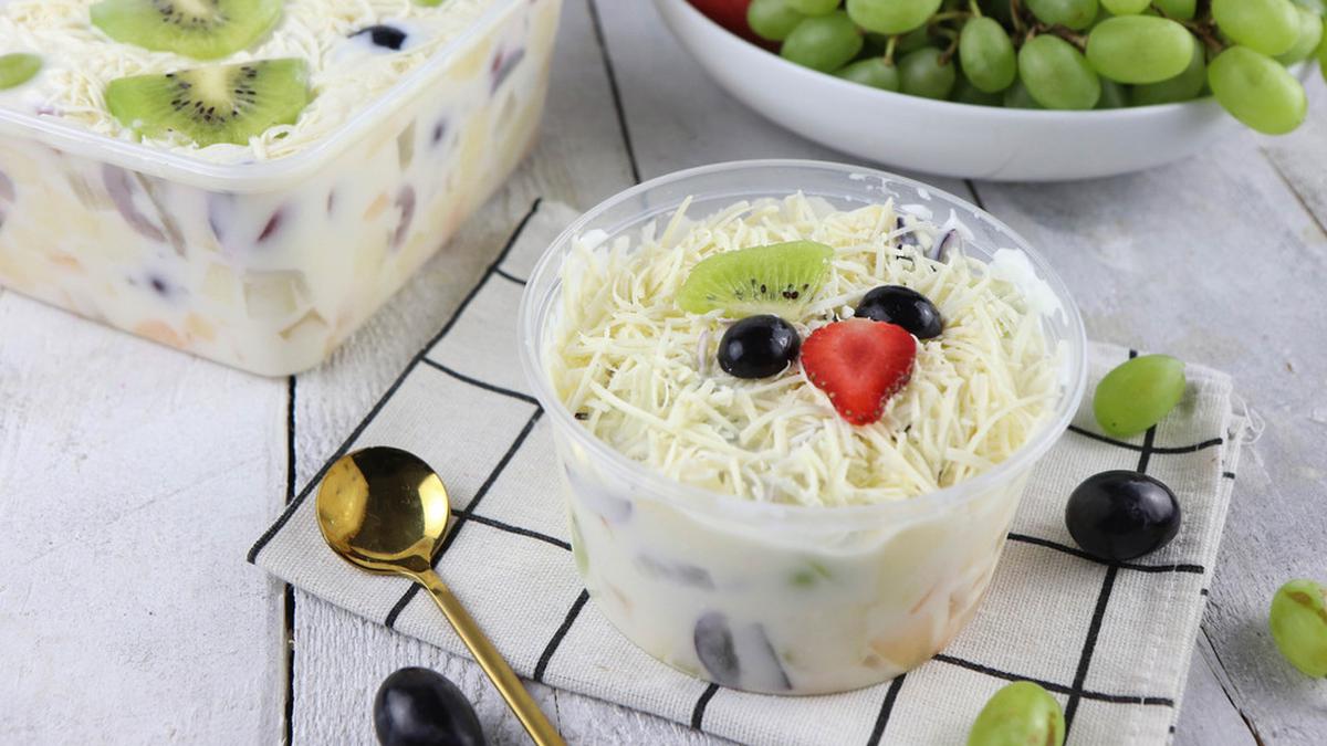 Salad Buah Yogurt Tanpa Pemanis