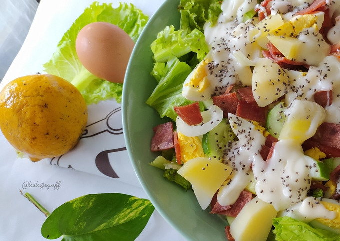 Salad Sayur Warna Warni Anti Bosan